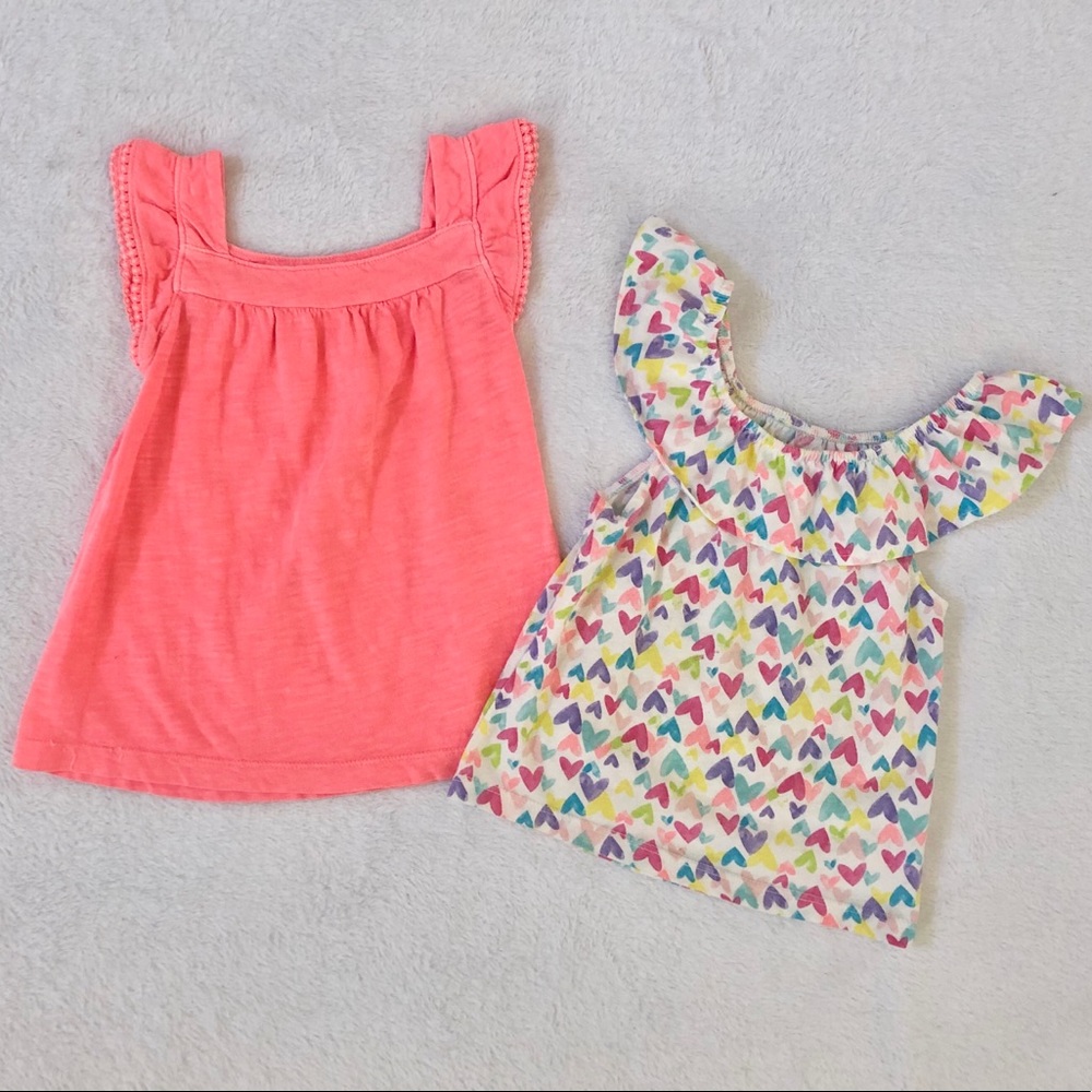 Lot of 2 tops of toddler girl